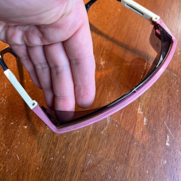 Vintage Uvex Shield Sunglasses Astrospec 3000 Workwear 80s 90s Visor Wrap USA - Picture 4 of 10